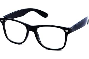 GAPLUS Stylish Neon Geek Glasses Festival Fun Party wear 80's Coloured Fancy Dress Costume