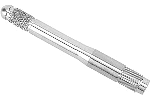 HLYJOON Narzędzie do prowadzenia kołków do ustawiania haków koła - Uchwyt do mocowania koła ze stali nierdzewnej Narzędzie do wymiany obręczy kół (M14-1.25)