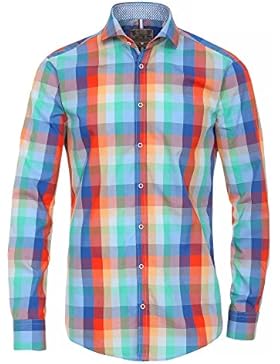 Venti Herren Freizeithemd 100% Baumwolle Slim Fit