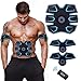 Produktbild Buydaly intelligente drahtlose Fitness-Geräte,Bauch-Muskel-Toner, Portable Fitness Training Gear, drahtlose Muskel-Übung für Bauch/Arm/Bein-Training, Männer & Women Home Office Workout Equipment