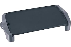 Jata GR555A Plancha de Asar, Antiadherente, Resistencia al rayado, 2500 W, Medidas 46 x 28 cm, Resistencia en forma M, Fabricada en España, Fácil limpieza, Bandeja recogesalsas