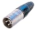 Produktbild Neutrik ntr-nc7mx – Anschluss (30 – 80 °C, Schwarz, Silber, UL, UL 94 HB, IEC 61076 – 2-103, IP 40, IEC 68 – 2-20)