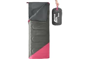 ‎ACTIVE ERA Active Era Deckenschlafsack - Sleeping Bag, -3°C bis 15°C Sommer, Frühling, Herbst - Leichter Schlafsack Outdoor und Indoor