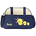 TINNY TOTS Water Repellent D-Shape Baby Diaper / Nappy Changing Duck Print Multi-Purpose Mother Shoulder Nursery Travel Messenger Bag (NAVY) RS.778.00