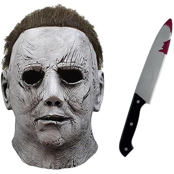Maschera Michael Myers Halloween | Lattice Realistico | Costume Horror | Per Feste E Giochi Di Ruolo