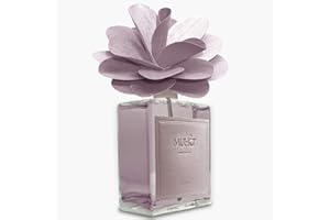 MUHA' Olio Diffusore di Muhà da 15Ml. Oli Idrosolubili Realizzato in Vetro, Plastica E Metallo, Dimensioni: 41X41X110. Oggetto di Colore Grigio E Frangranza: Fiori di Cotone. La Referenza È E09