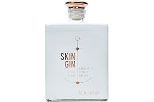 ‎SKIN GIN Skin Gin | Handcrafted German Gin | Edition Blanc | Manufaktur Gin aus dem Alten Land | Koriander-Grapefruit-Limetten | 42% 500ML