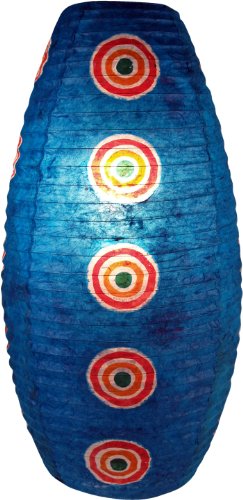 Corona Papierlampenschirm Retro / Papierlampenschirme oval - 3