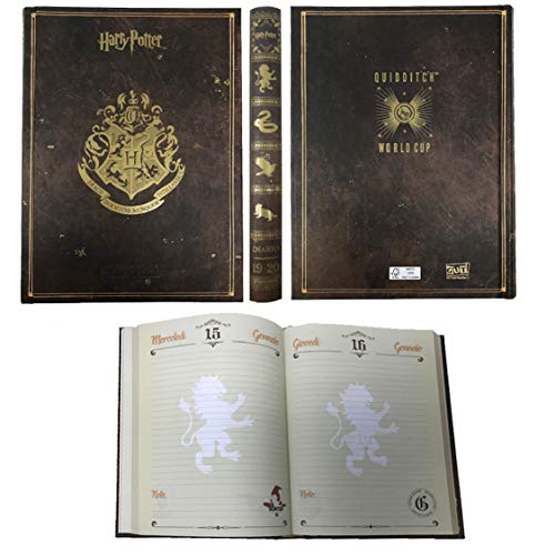 Télécharger Compatible Avec Harry Potter - Agenda scolaire daté de 16 mois 2019-20 - Produit officiel - Dimensi Livre eBook France