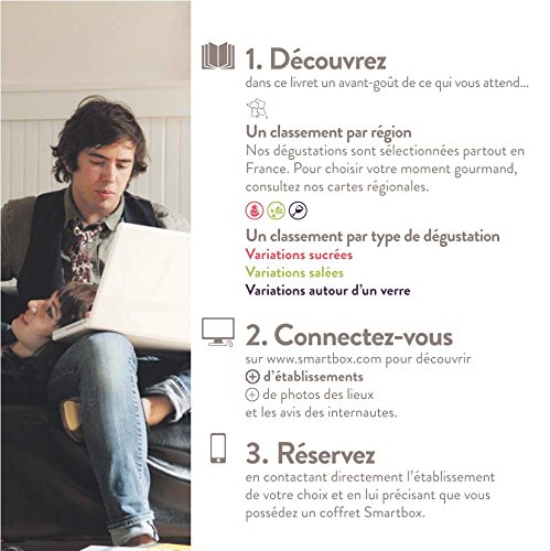 51ylSf7lITL SMARTBOX - Coffret Cadeau - DÉCOUVERTES GOURMANDES - 975 dégustations : une découverte gourmande ou un repas ou un cours de cuisine