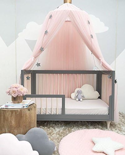Bed Canopy Canopy Cotton Canvas Bed Canopy for Baby Child Tents Cotton Canvas Wall Art, Mosquito Repellent Mosquito Net Insect Malaria Protection High 240 cm