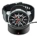 Produktbild chlliacrow Samsung Galaxy Smart Watch Uhr 42mm 46mm SM-R800 R805 R810 R815 Engagiert Wireless-Ladegerät, Wireless Charging Dock Charger Schwarz