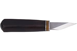 TNFEEON Cuchillo de Corte Artesanal de Cuero, Herramienta de Corte Artesanal de Cuero DIY, Cuchillo de Adelgazamiento de Corte de Cuero, Biselador de Cuero de Seguridad