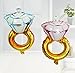 Produktbild Honeysuck Creative Hochzeit Deko Ballon Romantische Verlobungsring Hochzeit Diamant Ring Form Ballon