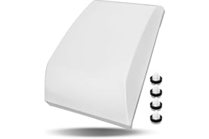 PNYZIK White Left Driver Side Exterior Pillar Moulding Trim Cladding Under Fuel Door Fit for Ford Transit 150 250 350 2015-2022 Replace BK3Z6129077AA BK3Z6129077AB BK3Z-6129077-AC BK3Z-6129077-AE