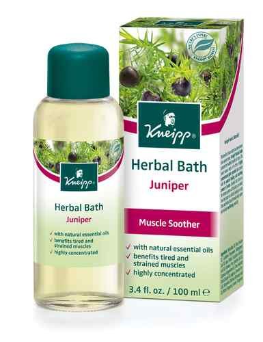 Kneipp HERBAL BATH With Natural Essential Oils JUNIPER Muscle Soother 100ml