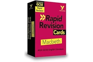 York Notes for AQA GCSE (9-1) Rapid Revision: Macbeth Cards - Refresh, Revise and Catch up!: Revision Cards