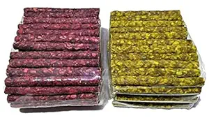 Maw and Paw Dog Chew Sticks, Munchy Sticks Mix Flavours ( 1kg Chicken and 1kg Mutton ) 2 kg Pack Chew Treat Stix Snacks for All Breed Dogs