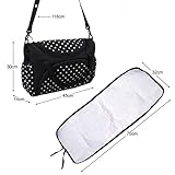 Babys-Dreams Wickeltasche für Kinderwagen Kinderwagentasche ** 8 FARBEN ** + Wickelunterlage - 9