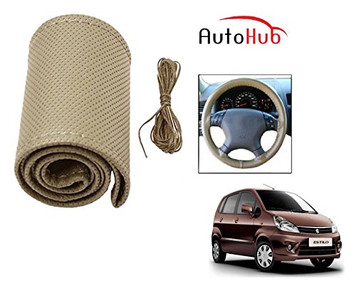 Auto Hub Premium Quality Car Steering Wheel Cover For Maruti Suzuki Zen Estilo - Beige RS.199 (60.00% Off) - Amazon