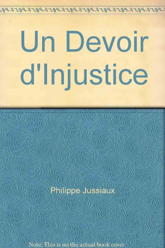 Un Devoir d'Injustice