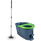 Lime Pedallı Turbo Temizlik Seti - Microfiber Bezli - D&ouml;ner Başlıklı Otomatik Kova Seti-&Uuml;retici Garantili