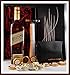 Produktbild Geschenk Johnnie Walker Gold Label Whisky + Flaschenportionierer + 10 Edel Schokoladen von DreiMeister & DaJa + 4 Whisky Fudge, kostenloser Versand