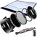 Produktbild LUMOS PRO INSPIRATION Zubehör Set Bajonett Gegenlichtblende HB-32 & Filterset 67mm mit Etui & Objektivdeckel 67mm & LensPen passend zu Nikon Kit Objektiv AF-S DX Nikkor 18-105mm / 18-140 ED VR an der Digitalkamera D3300 D3400 D5300 D5600 D7200 D7500