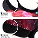 THENICE Women's Digital Print Pullovers Sweatershirts (Black Star)
