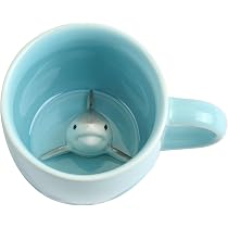 Eisbär-Keramiktasse Mit Verstecktem 3D-Innenbecher – 230 Ml, Handbemalt, Lustiges Überraschungsgeschenk