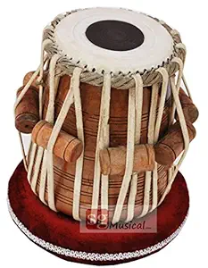 SG Musical - Sheesham Wood Hand Made Tabla Dayan Brown Color