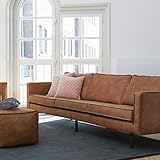 Neu & Originalverpackt 3 Sitzer Sofa RODEO Echtleder Leder Lounge Couch Garnitur braun