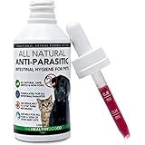 Wurmbehandlung bei Hunden und Katzen auf natürliche Weise/Leichter als mit Tabletten/Ausreichende Menge für 1 bis 2 Jahre/Die gesündesten Wurmmittel gegen Würmer