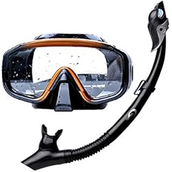Fashion Cool Piano Paint Frame Scuba Mirror Silicone Snorkel Dive Mask , 001