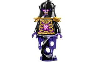 LEGO Ninjago Mini figurine Overlord (Legacy, 2 bras) avec rembourrage doré
