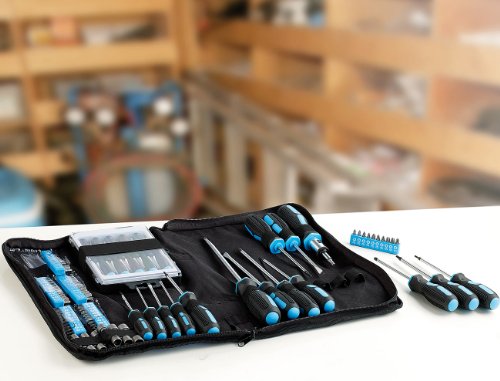 AGT 100-teiliges Schraubenzieher-Set in praktischer Tasche - 3