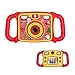 Produktbild DROGRACE Kinderkamera 1080P HD Digital Video Recorder Camcorder für Jungen Mädchen mit 5,1 cm Bildschirm 4 X Zoom und ABS-Griffen – Premium-Qualität Geschenkpapier [Weihnachts-Sonderedition]