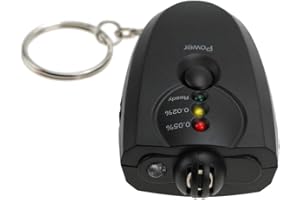 ‎SONEW Sonew Schlüsselanhänger Alkoholtester, Mini Breath Tester mit LED Licht Professioneller Alkoholmessgerät Alkohol Tester für Privaten zu Hause
