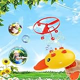Gran idea de regalo: tanto si estás buscando un cumpleaños, vacaciones o simplemente porque es un regalo para tu pequeño, esta pistola de burbujas de pato UFO es perfecta para niños.