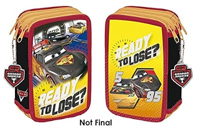 Smoby Simba - 40306 - Cars Carbone Trousse 3 Compartiments