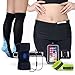 Produktbild Ultimate Running Gear – All-in-One Pack für Jogger, Sport Enthusiasten mit Bluetooth Kopfhörer, Kompression Socken, Kniebandage, Running Gürtel, Armband Halterung, reflektierende Handgelenk Bands
