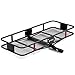 Produktbild 152,4 x 57,1 cm Cargo Carrier von Vault Anhängerkupplung – Haul Ihrem Kühler & Camping Gear mit diesem robusten Stahl Speicher Rack & Korb für Ihr LKW oder SUV – Einfache Montage auf Trailer-auskosten