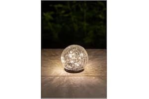 GALIX Sphere solaire - Effet verre brisé - Ø 10 cm