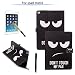 Produktbild iPad Mini 4 Schutzhülle, iPad Mini 4, yaowei PU Leder Flip Case PREMIUM Slim Wallet Shell Bookstyle mit Magnetverschluss [Forever and Always Love Design] Anzug für iPad Mini 4, Versenden gehärtetes Displayschutzfolie und Eingabestift, Don¡¯t Touch My Pad, Ipad mini 4