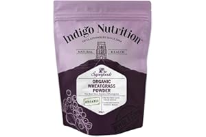 Indigo Herbs Poudre D'Herbe de Blé Bio de Nouvelle-Zélande 500g