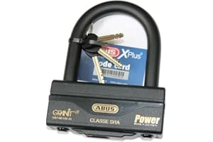 Abus 57149 Antivol Moto U Granit Power 58/140HB100 III Série Limitée Homologué SRA, Noir