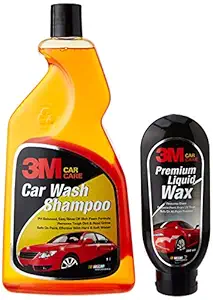 3M Combo of Shampoo (1 L) Liquid Wax