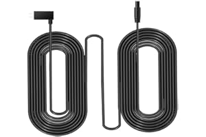 TILLMANER Cavo di collegamento telecamera posteriore, compatibile con 70MAI RCO6 RC05 RC09 RC12 RC11 FC02 RC14, nero