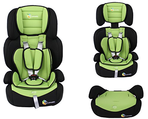 Clamaro „Guardian 2017“ Kinderautositz 9-36 kg 1-12 Jahre Gruppe 1/2/3, ECE R44/04, verstellbarer und mitwachsender Autokindersitz - 4