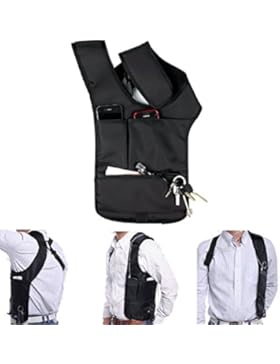 Dxlta Taktische Schultertaschen für Herren Militär Outdoorsport Herren Anti-Diebstahl Versteckt Unterarm Multifunktionale...